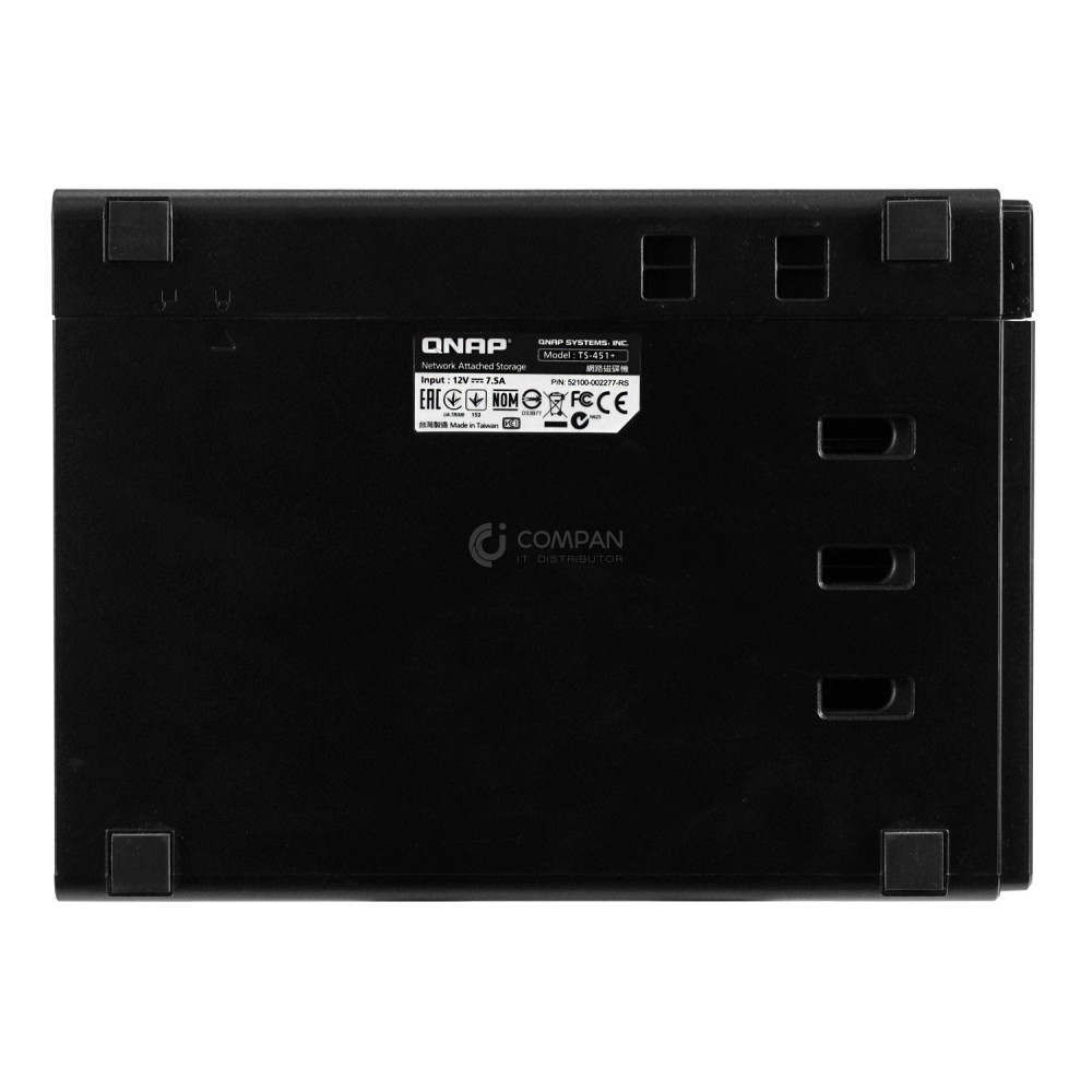 QNAP TS-451+ 4-BAY LFF NAS SERVER 12TB 4x 3tb SATA